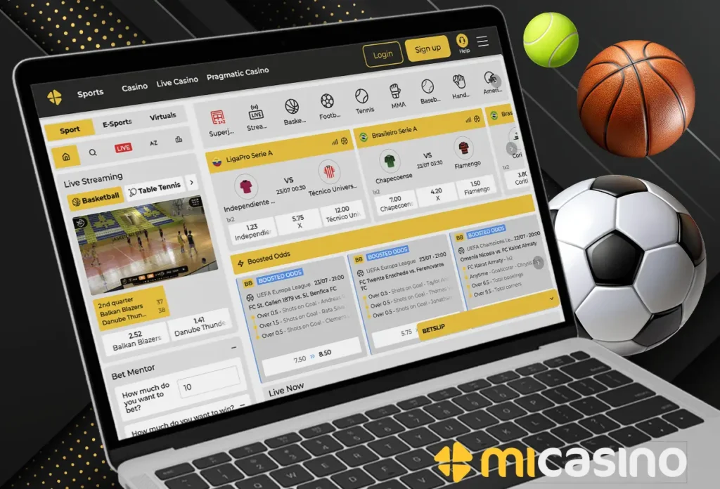Apuestas deportivas en Mi Casino Chile